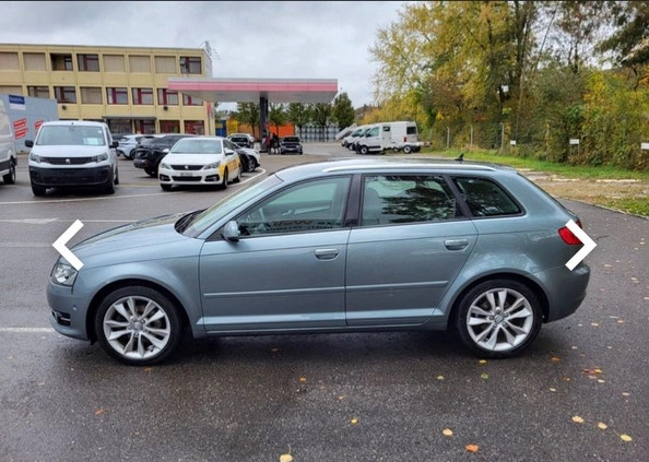 Audi A3 cena 35000 przebieg: 220000, rok produkcji 2010 z Garwolin małe 16